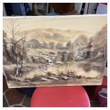 Julian Byers Landscape Oil Painting