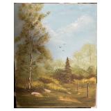 16x20 Oil Landscape by Indiana Artist Julie B