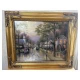 Thomas Kinkade April 2002 Framed Print