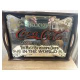 Coca-Cola Mirror Advertising Tray