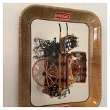 Coca-Cola Picnic Basket Metal Tray