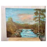 Landscape Oil Painting on Canvas, 18 x 24 in
