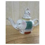 Porcelain Elephant Shaped Teapot