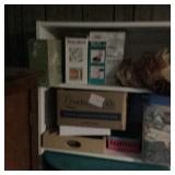 Household Items Shelf Lot Including Everything