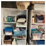 Complete Contents of Shelving Unit and Shelf