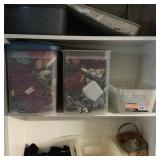 Household Plastic Storage Containers and Heater