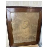 Framed Madonna and Child Print