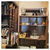 Kitchenware and Storage Items Assortment on Shelf