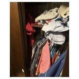 Two Closets Cabinet Vintage Clothing Sewing Mtrls