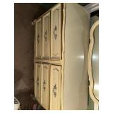 French Provincial Dresser With Mirror