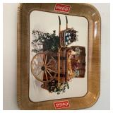 Coca-Cola Picnic Wagon Metal Tray