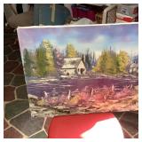 Landscape Oil Painting by Smilin Burns