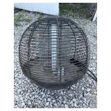 Old Metal Bug Zapper Globe Shape