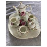 Braum Bros Victorian Rose Mini Ceramic Tea