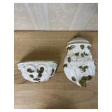 Decorative Porcelain Wall-Mounted Planter