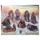 Grandeur Noel 9-Pc. Porcelain Nativity Set, N
