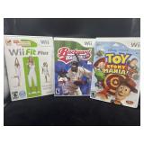 Wii Game Lot: Wii Fit Plus, Backyard Baseball