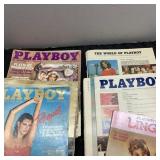 Vintage Playboy Magazines Lot
