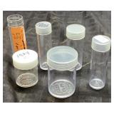 Miscellaneous Coin Tubes Lot