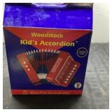 Woodstock Kids Accordion With Box