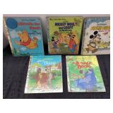 5 Little Golden Books - Disney