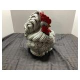Ceramic Hen Shaped Cookie Jar, 10 Inches Tall