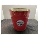 The Ultimate Beer Pong Kit Metal Bucket