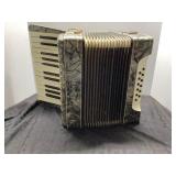 Hohner Accordion, 12" x 14", Working
