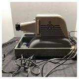 Brumberger Slide Projector with Case