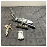 Junk Drawer Lot With Book Light