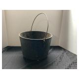 Cast Iron Bucket, 8 x 10 Inches
