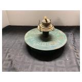 JA Smith Co St. Louis Oil Lamp Base, 9 Inch