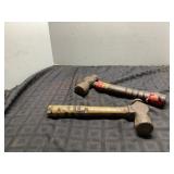 Vintage 11" Ball Peen Hammers