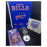 Buffalo Bills 1990 Guides and Super Bowl Lot