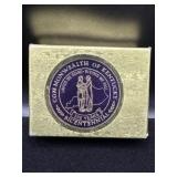 Kentucky Bicentennial 1792-1992 Medal in Box