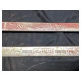 WILLIAMS Box and Combo Wrenches, 23 Inch