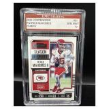 2023 Contenders Patrick Mahomes II Chiefs GEM