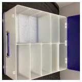 Plastic Storage Box with Dividers
