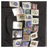 Football Card Lot Featuring Brees and Eli