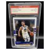 2020-21 Optic Stephen Curry Warriors #17 GEM 10