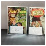 Silver Age Romance Comics: Heart Throbs, Secret He