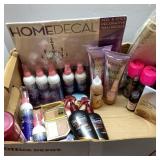 Large Miscellaneous Makeup and Home Decor Lot