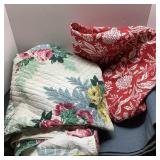 Floral and Patterned Fabric Textiles Misc Lot