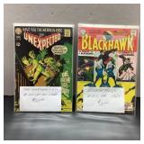 The Unexpected #109 Nov 1968, Blackhawk #203 Dec 1
