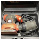 Black & Decker Hand Sander with Case