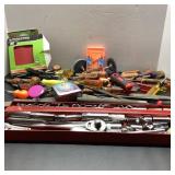Large Mixed Hand Tool and Socket Lot