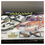 1Ford Mustang Challenge HO Slot Car Set W/Cars
