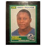1989 Score Barry Sanders Rookie Card #257