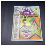1978 All Star Gallery Magazine With Reds Cards