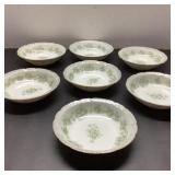 7 Z.S. & Co. Bavaria Floral Bowls